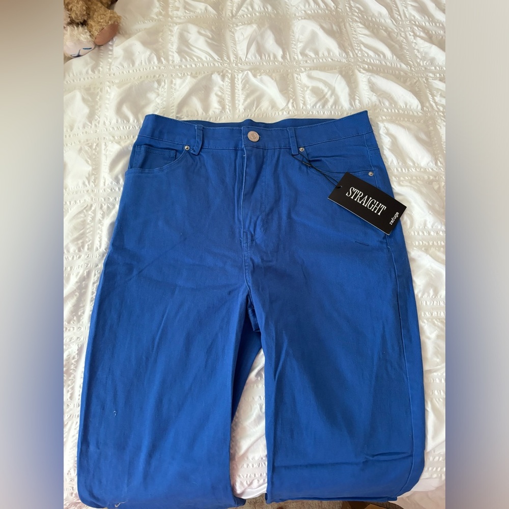 Refuge Bright Blue Jeans